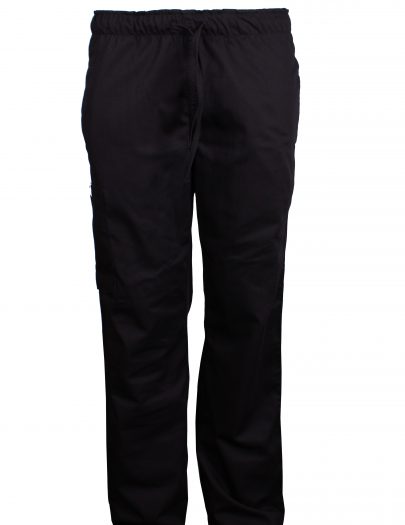 Pantalon Hombre Negro Frente